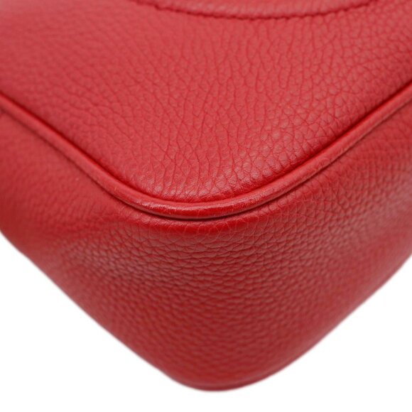 Gucci  Soho Disco Camera Leather Crossbody Bag Red 308364 - Picture 9 of 14